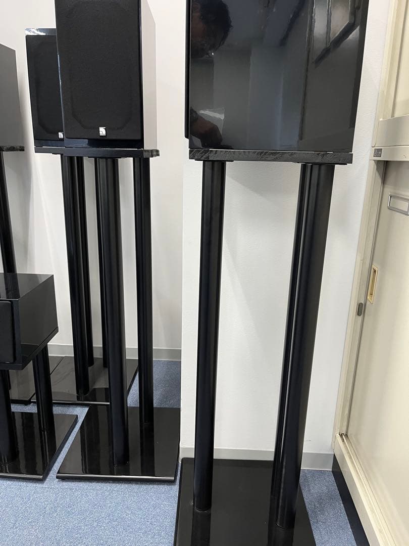 ブラック スピーカースタンド 約1メートル
