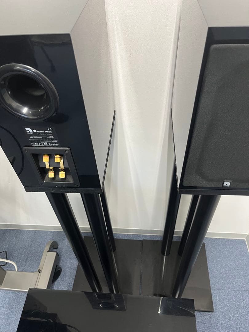 ブラック スピーカースタンド 約1メートル