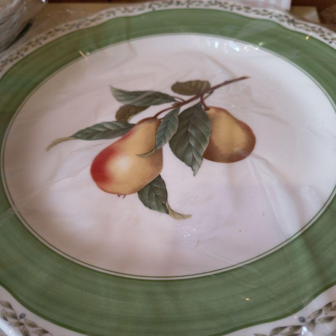未使用Noritake プリマチャイナ ロイヤルオーチャード大皿＆5脚セット
