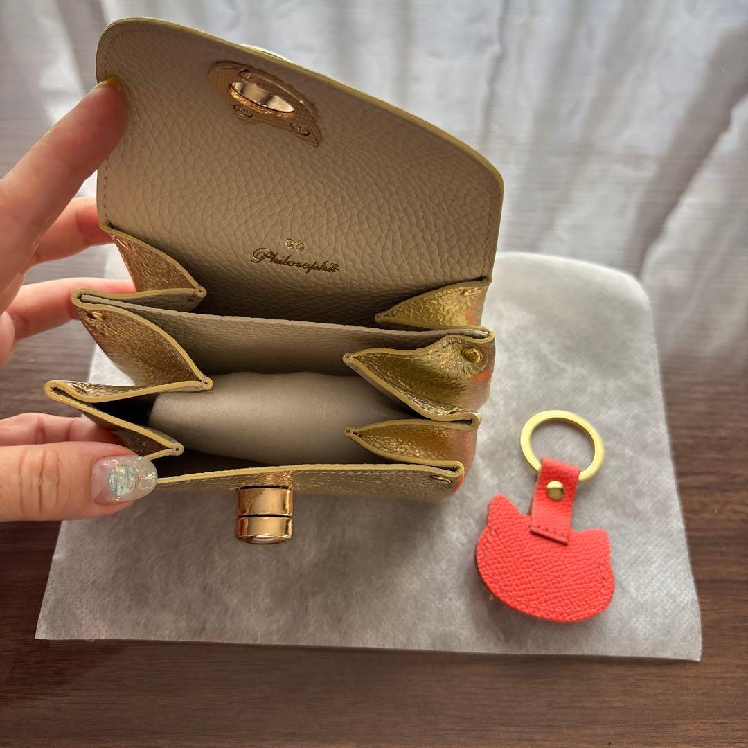 フィロソフィー　シェルポーチ(財布) ケース　２点セット