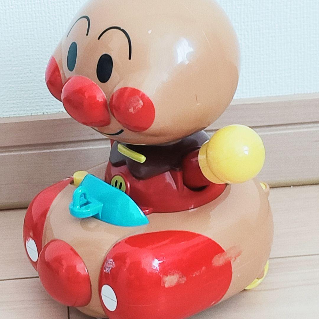 アンパンマン 8点セット よくばりボックス　ハンドル レジスター カスタネット