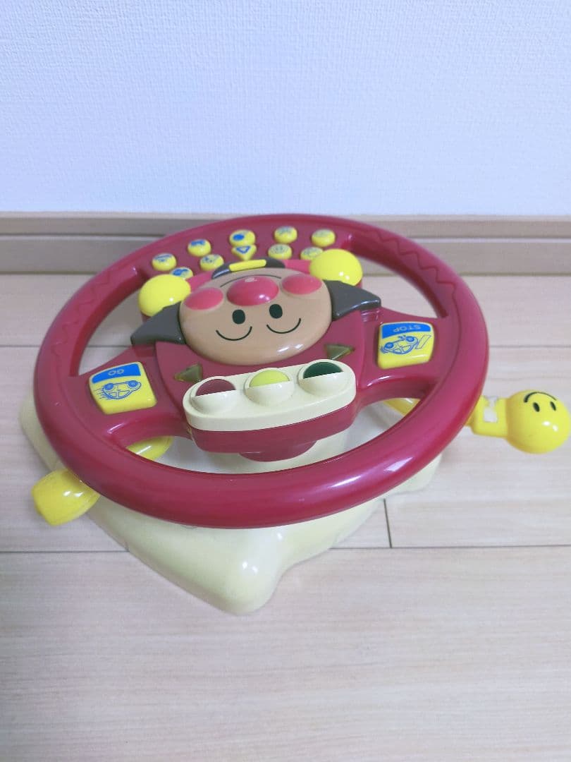 アンパンマン 8点セット よくばりボックス　ハンドル レジスター カスタネット