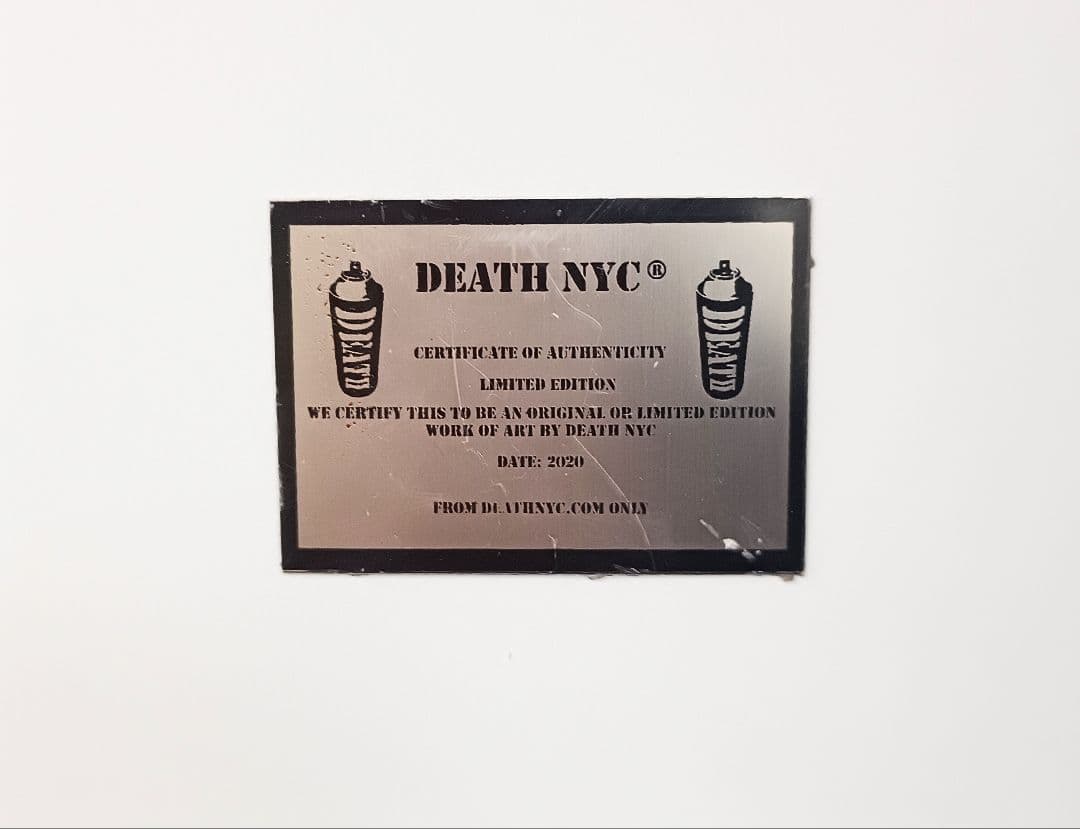 death nyc BA32　額付きマット付き新品