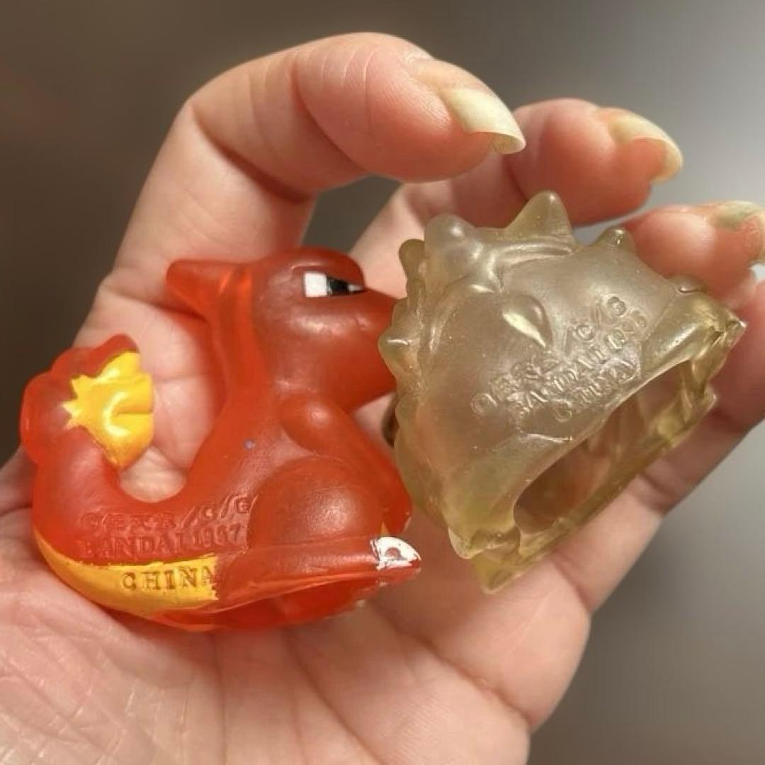 ポケモンキッズ 当時品 任天堂表記 クリア11点セットイーブイリザードシャワーズ