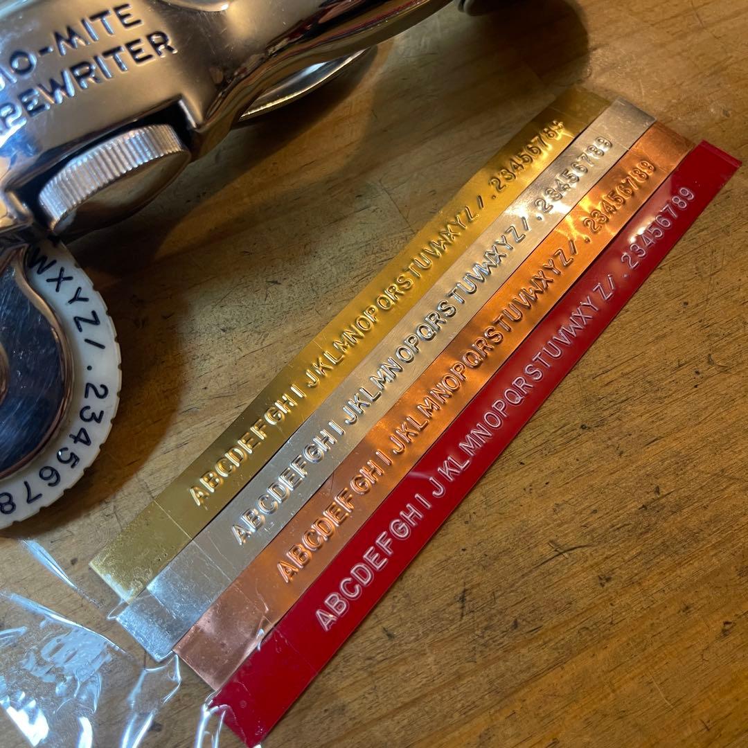 ■製品保証■ダイモ DYMO MITE M-22 タブ（２重）カット 169-7