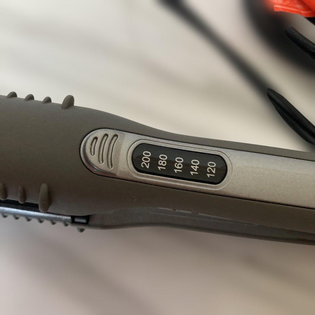 ホリスティックキュアーズ マグネットヘアプロ ストレートアイロン　グレー