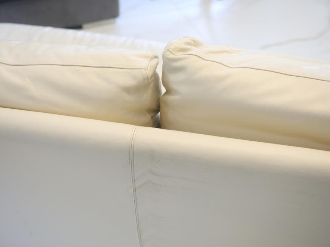 elba エルバ 大塚家具購入 定価￥80万 オーロラ 大型皮ソファー