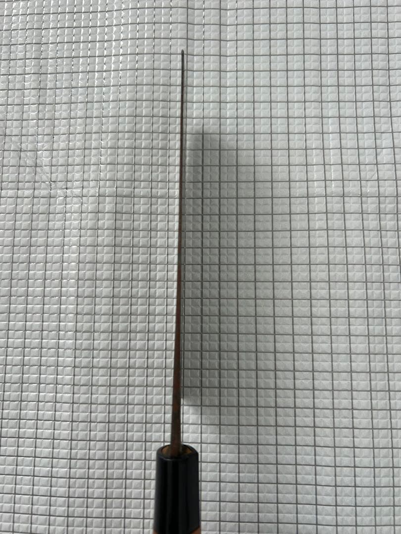 包丁 菜切包丁 菜切 安来鋼青紙２号 165mm 黒打ち チェリーシノギ柄 ②