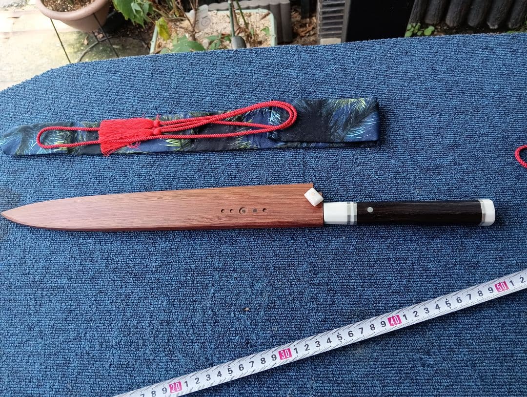 青鋼本焼き尺寸、平鏡面