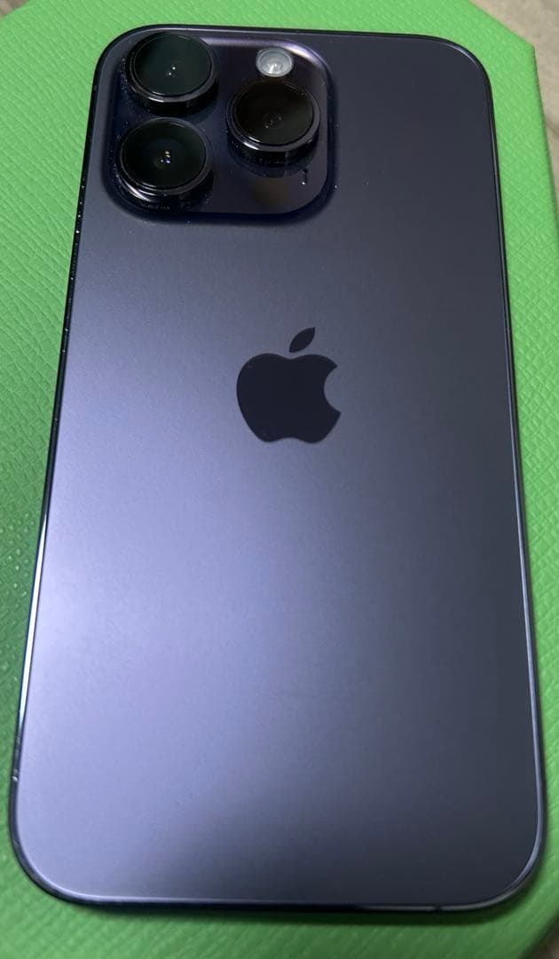 Apple iPhone 14 Pro ディープパープル　本体のみ ケース付き