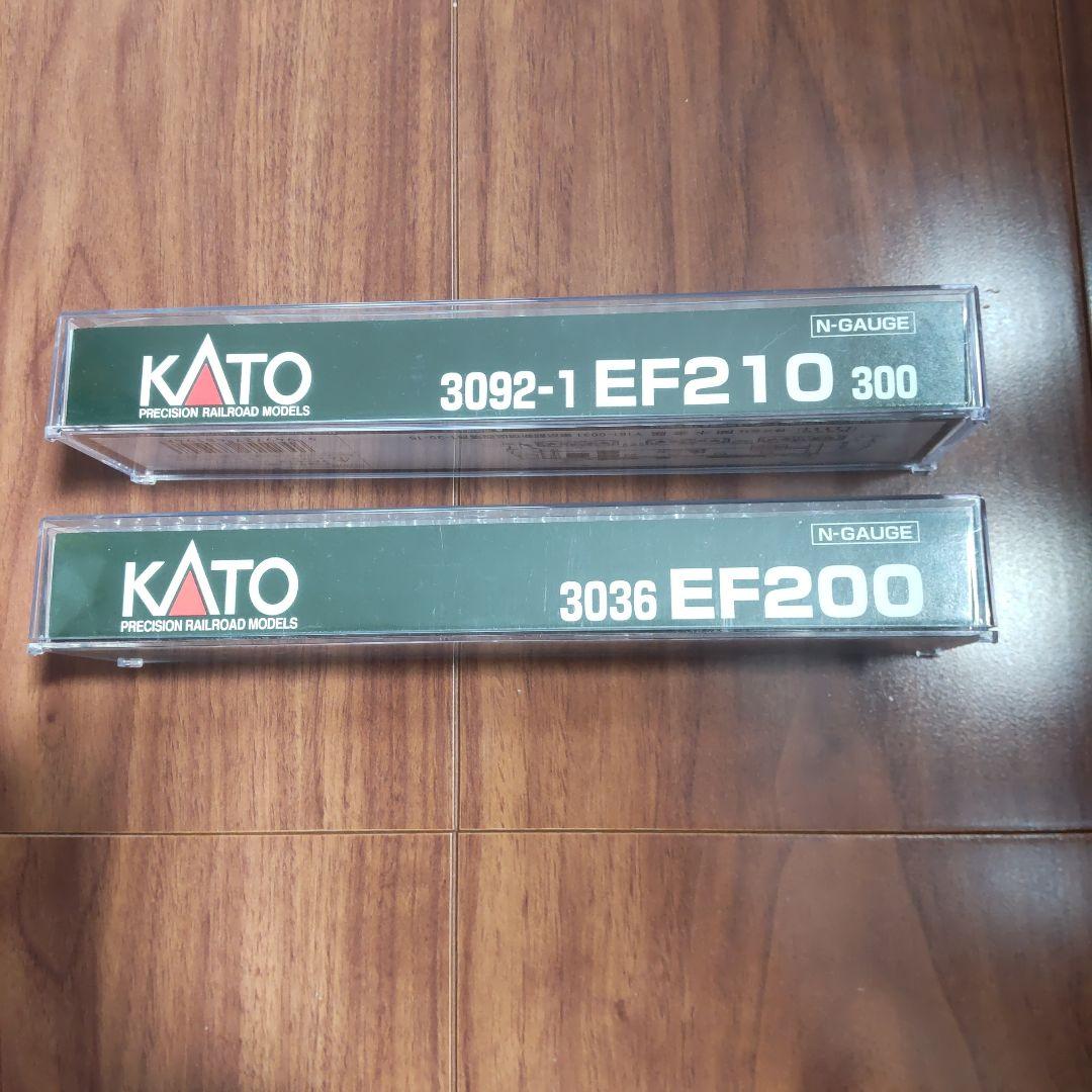 KATO EF210 300 & EF200 Nゲージ 鉄道模型