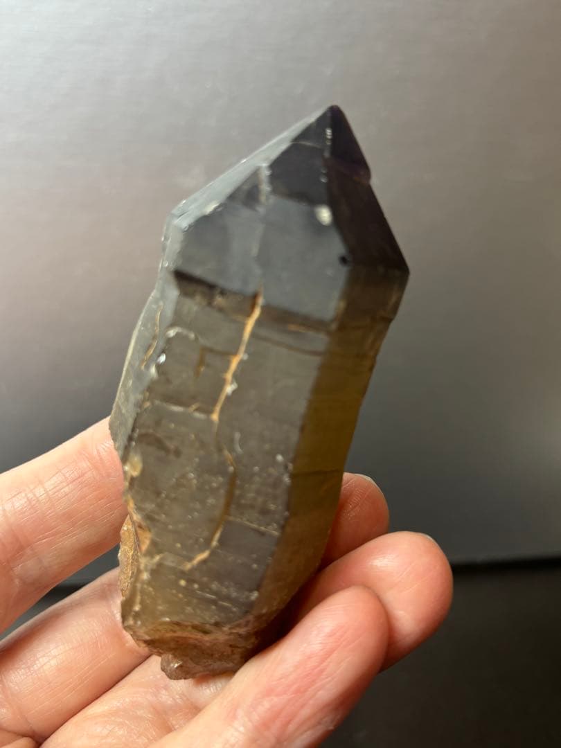 レア　セプター水晶　アメジスト　シトリン　109g 天然石