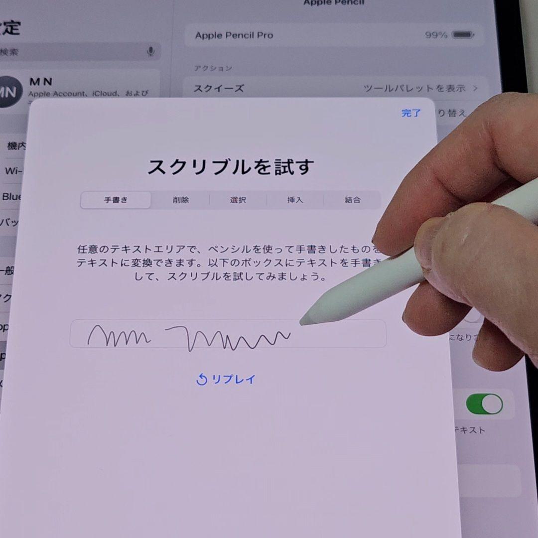 ほぼ新品 A級査定 Apple Pencil Pro MX2D3ZA/A 正規品