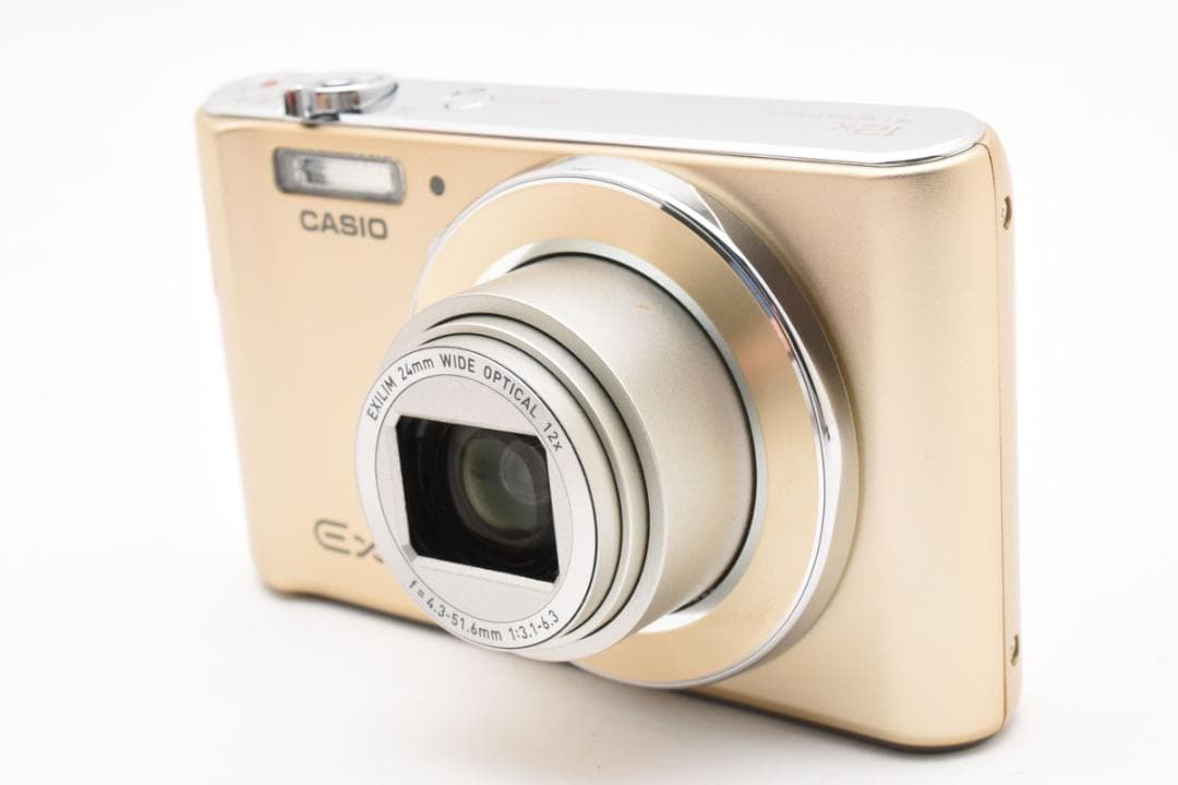 【美品】CASIO EXILIM EX-ZS190 ゴールド　動作確認済