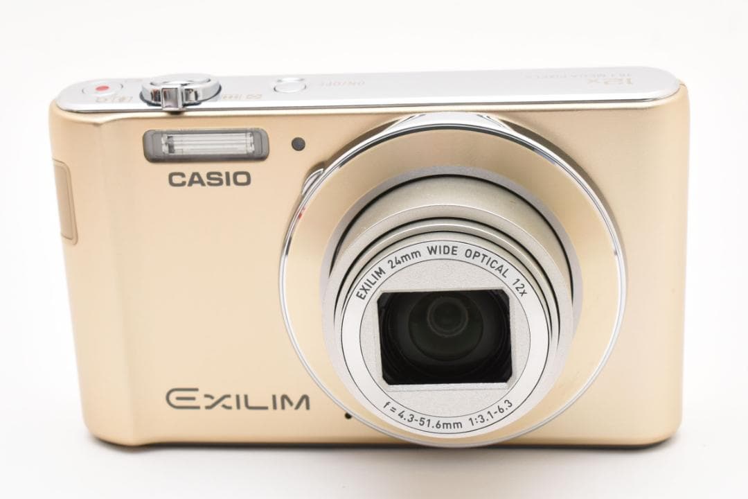 【美品】CASIO EXILIM EX-ZS190 ゴールド　動作確認済