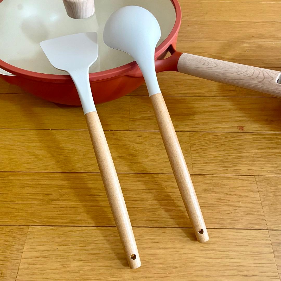10点セット carote カローテ フライパン 鍋 赤 レッド