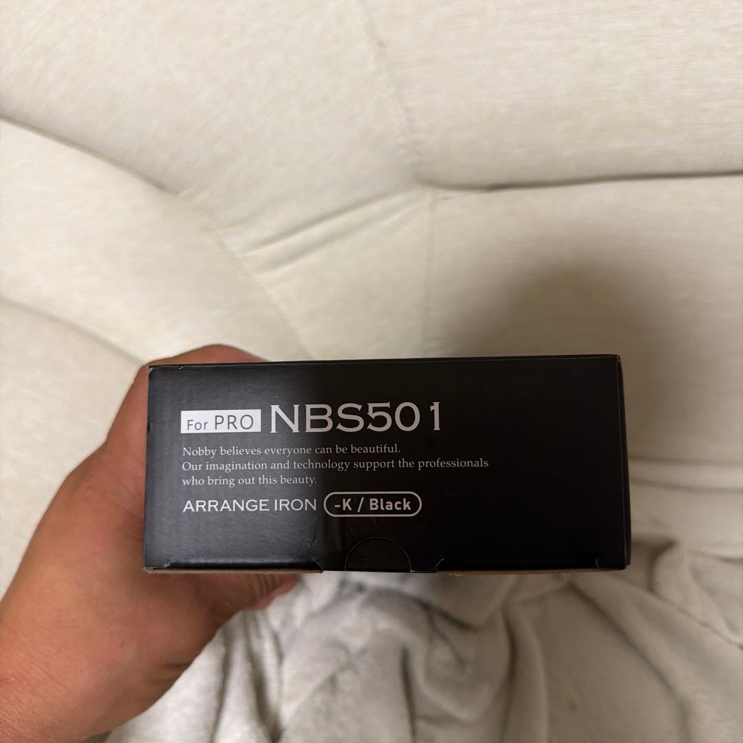 Nobby ストレートヘアアイロン NBS501 ブラック