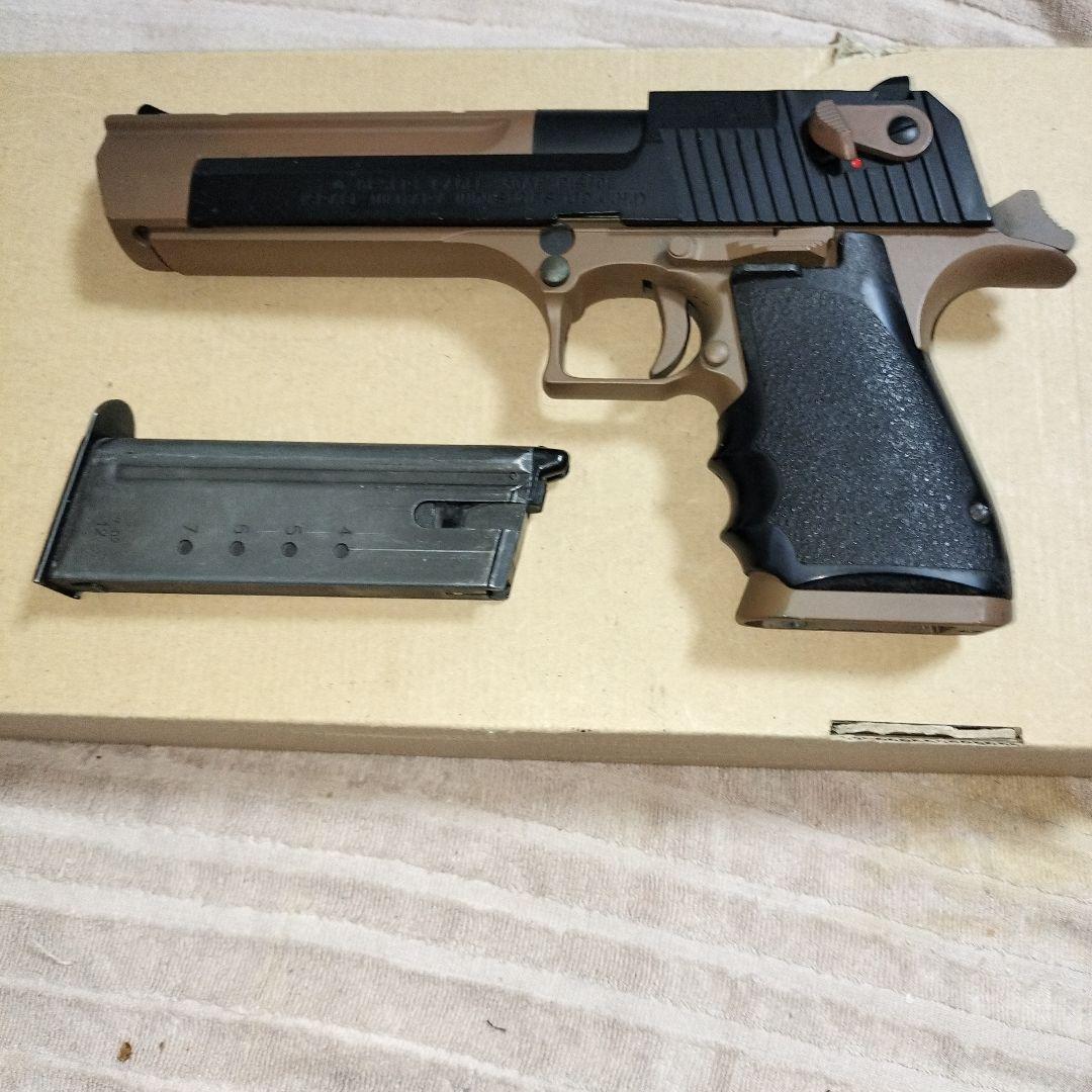 日本製 東京マルイデザートイーグルガスガン ブラウン/ブラック