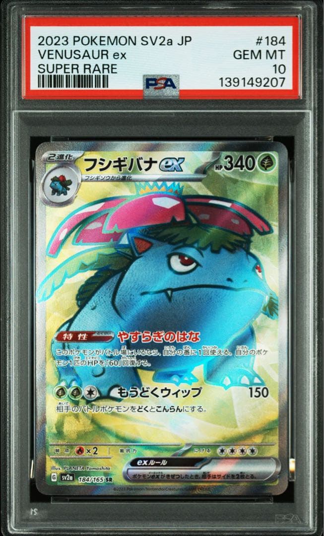【PSA10】 フシギバナ リザードン カメックス 151 御三家 連番
