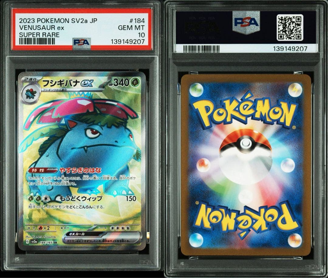 【PSA10】 フシギバナ リザードン カメックス 151 御三家 連番