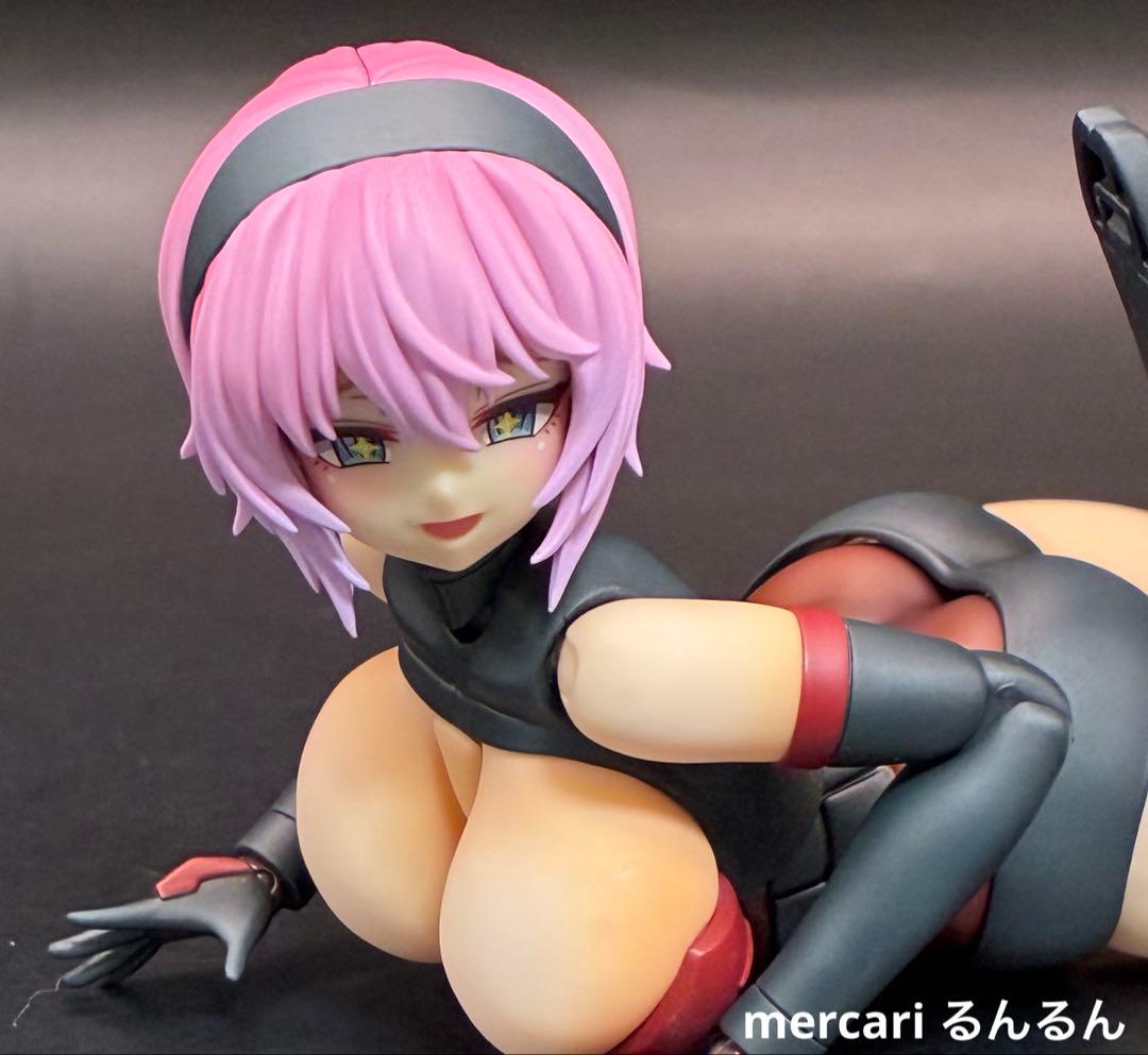 フレームアームズ・ガール 輝鎚・甲＋ウェポンユニット×3塗装完成品