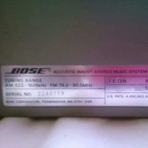 スピーカー・ウーファー BOSE