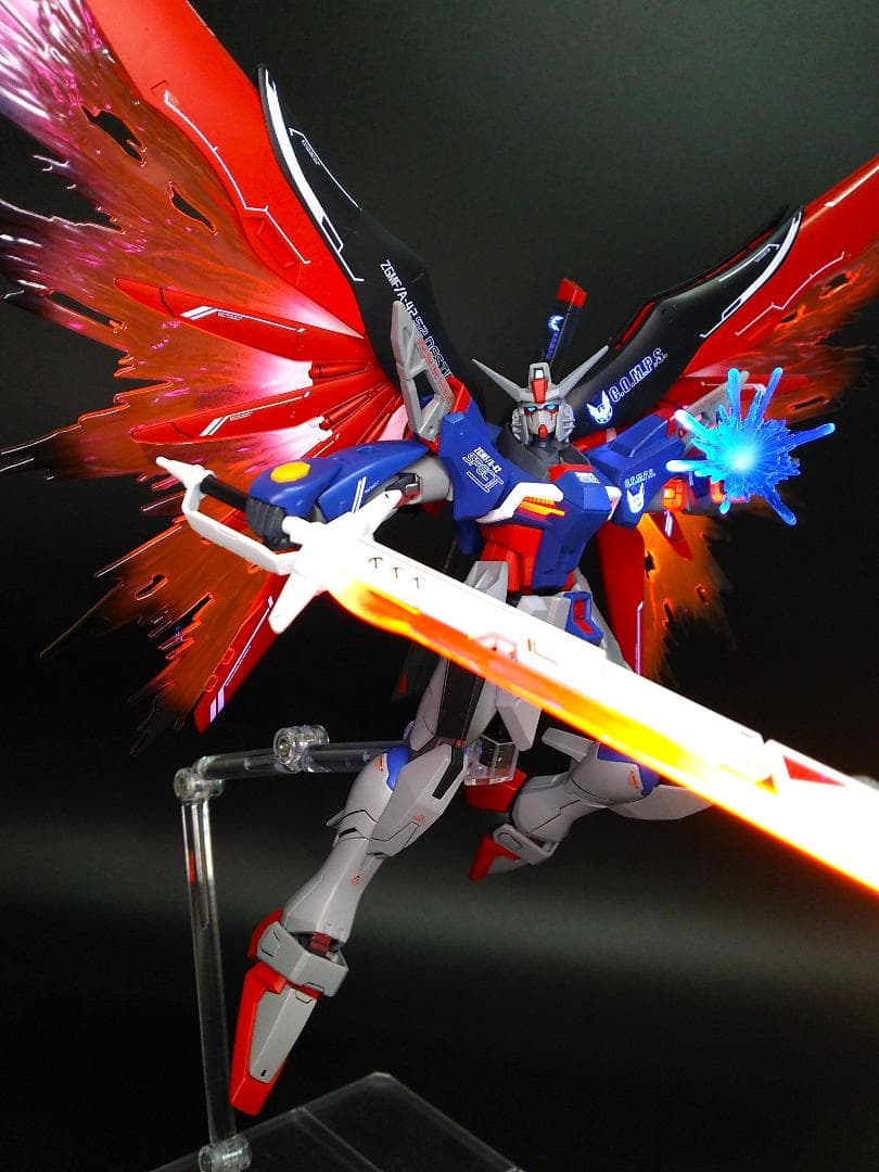 【28日まで特価】HG デスティニーガンダムSpecⅡ＆ゼウスシルエット