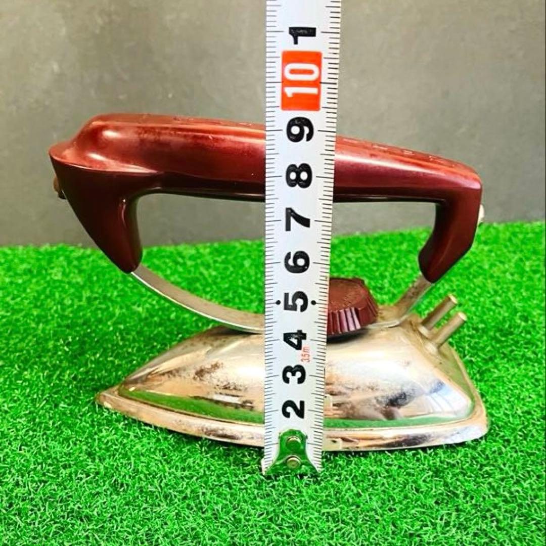 昭和レトロ希少品SHARPミニアイロン木箱・袋打ち電源コード付ハヤカワ時代