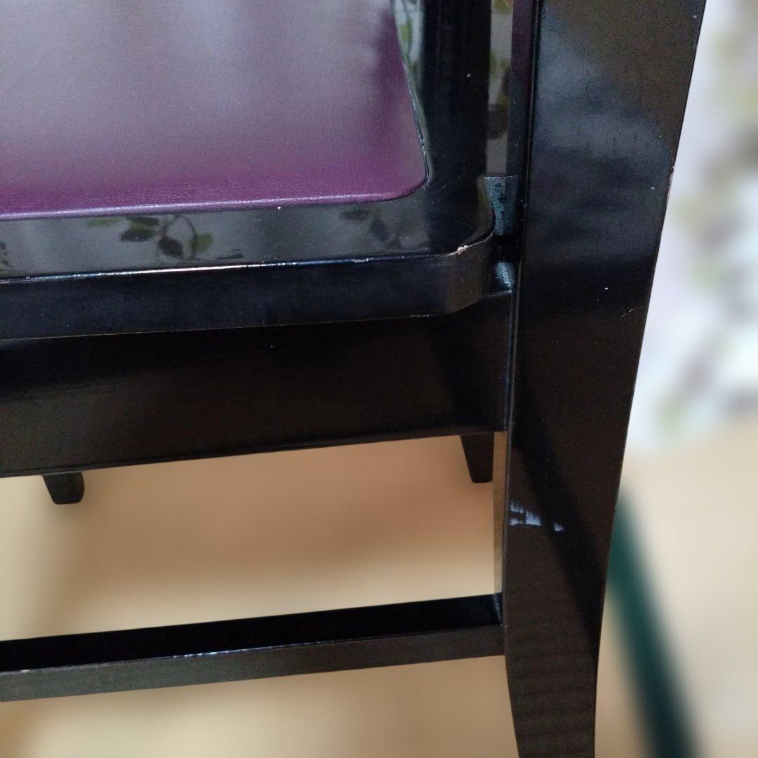 吉澤　peacock　背付ピアノ椅子(全国送料込み)トムソン椅子