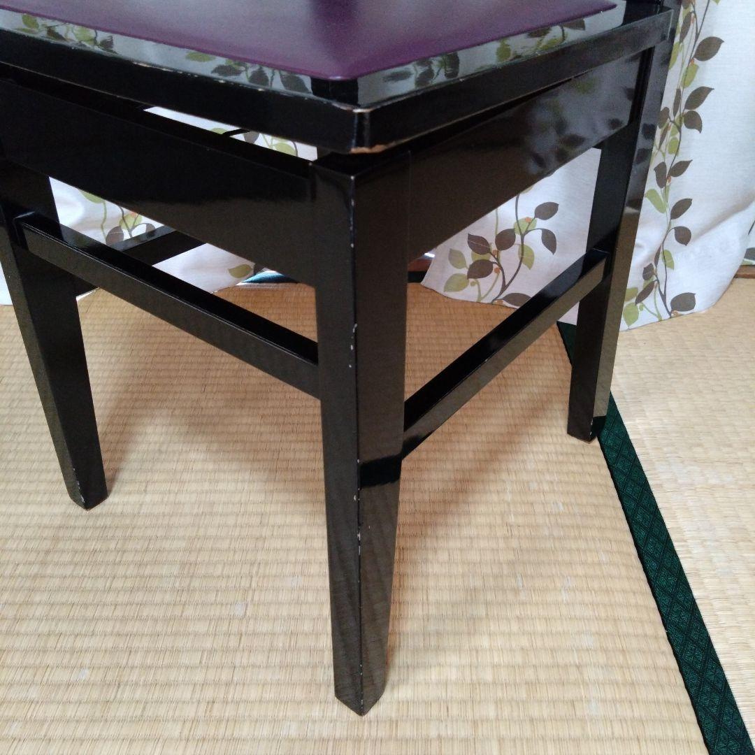 吉澤　peacock　背付ピアノ椅子(全国送料込み)トムソン椅子