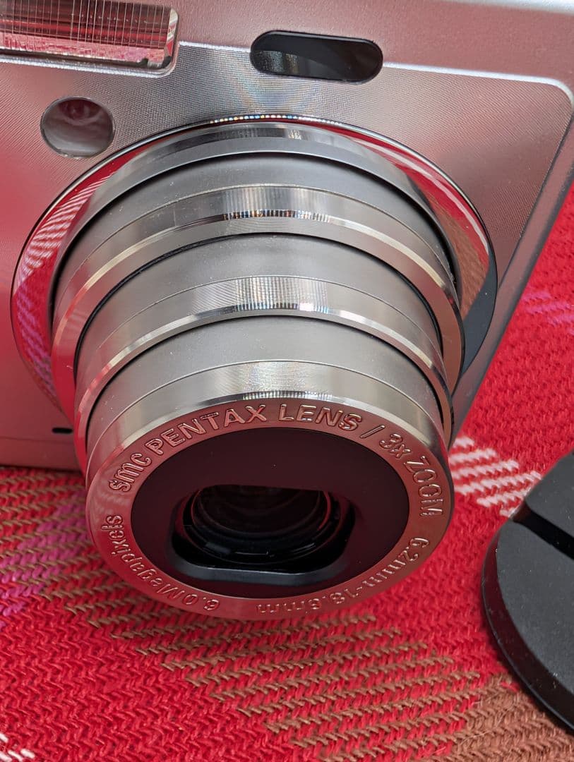 週末特価●美品PENTAX Optio S6 デジタルカメラ本体、充電器 可動品