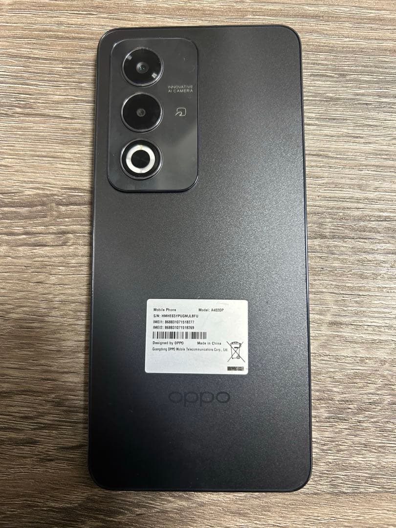 OPPO A3 5G 約半年前購入 外での利用無し