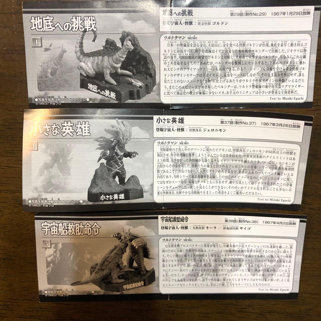 ウルトラ怪獣名鑑ウルトラマンandセブン3rd7種