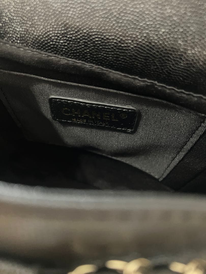 ノベルティ　キルティング　ブラック　リュックサック　CHANEL シャネル　新品