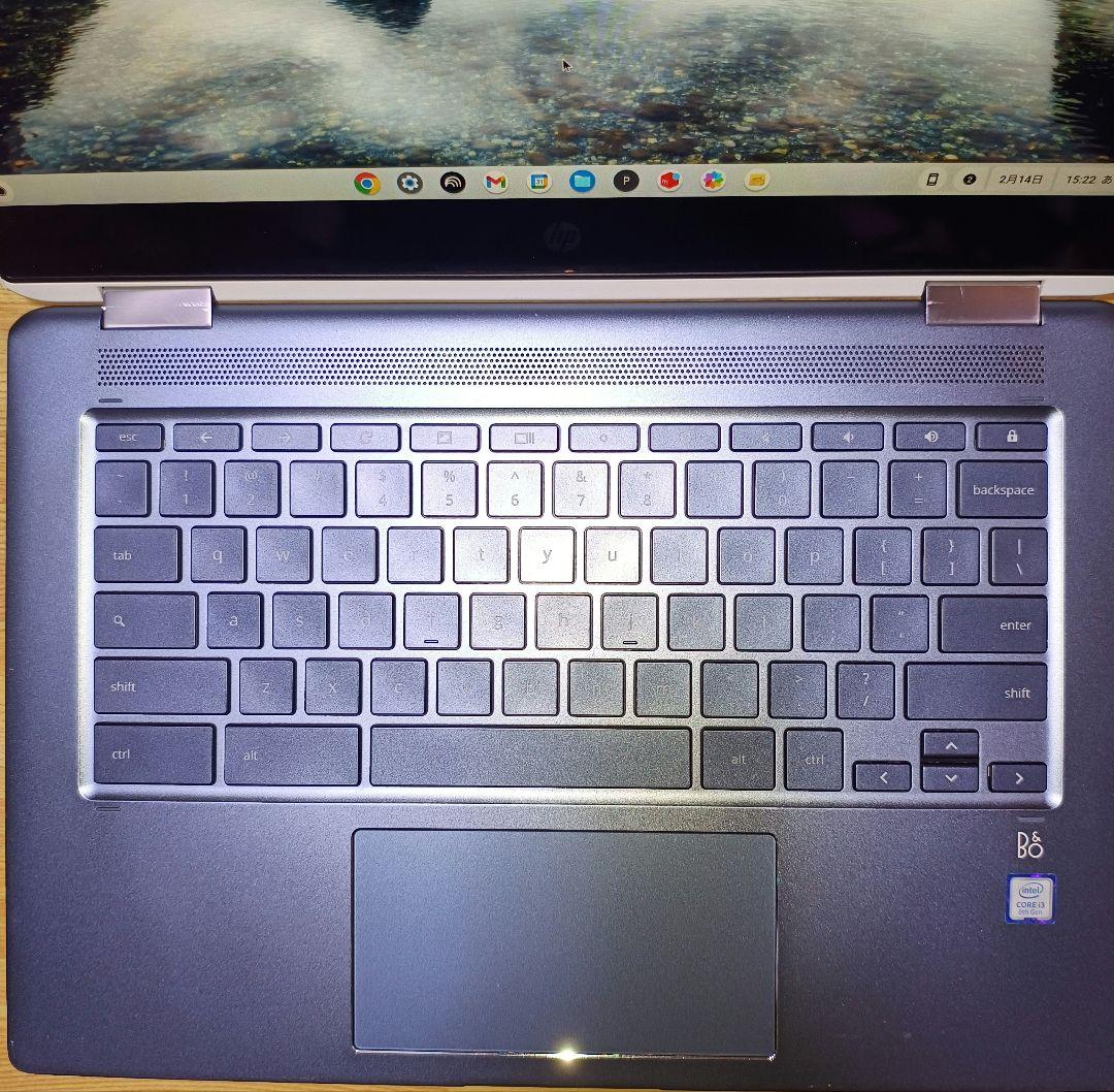 Chromebook本体 HP Chromebook x360 14-da0005TU RAM8GB