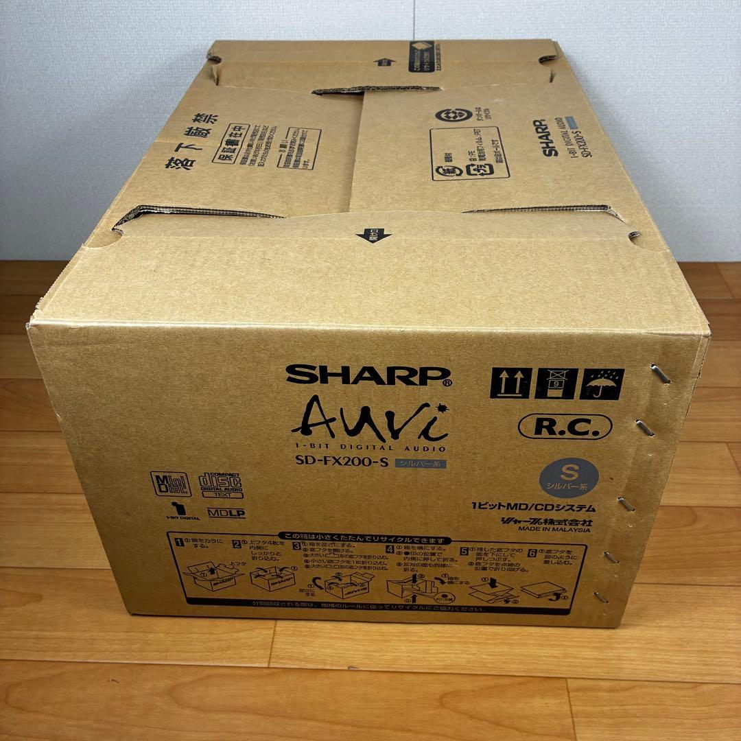 【新品未使用】SHARP Auvi SD-FX200-S カセットデッキ　希少