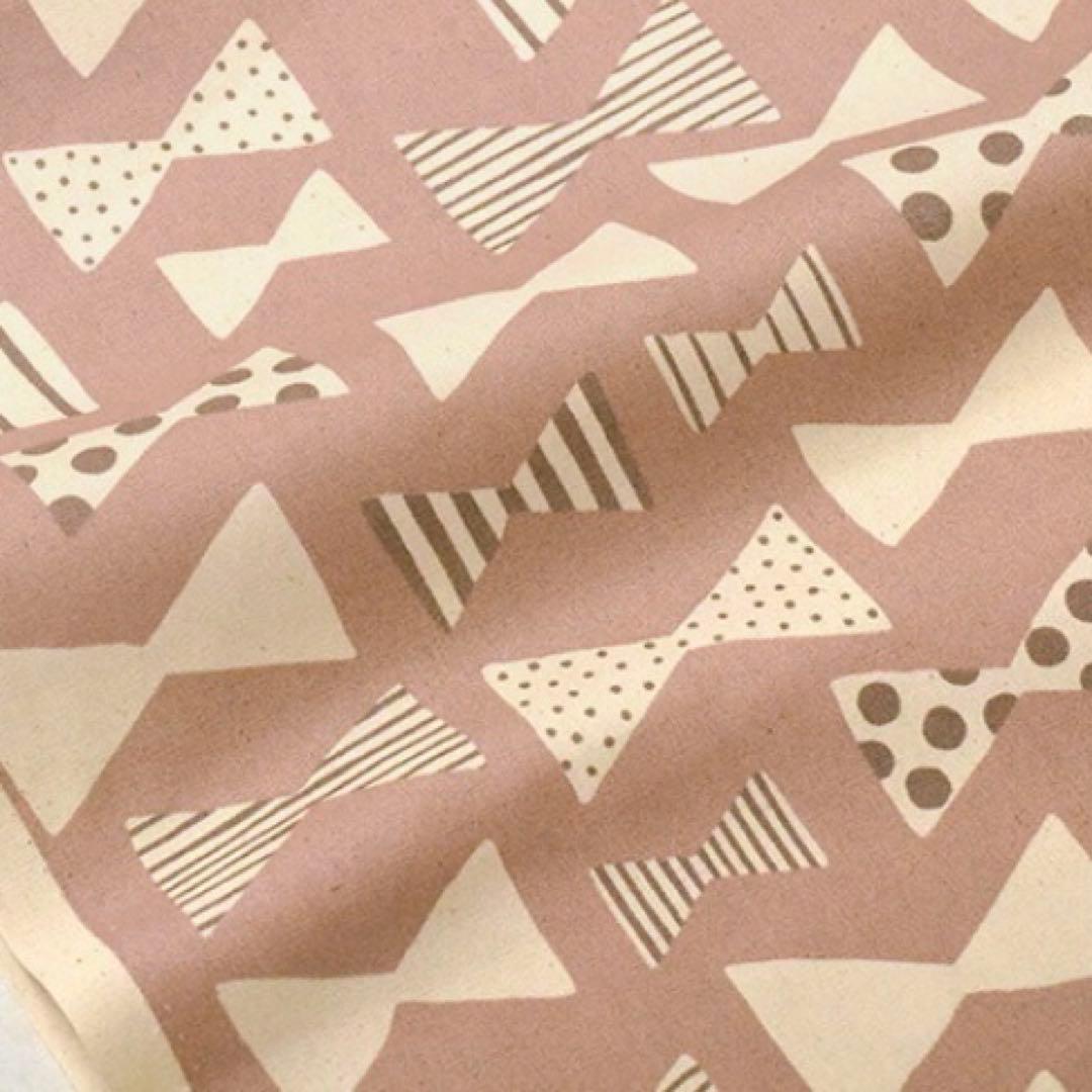 入園入学5点セット　ピンクリボン　くすみカラー　ネームタグ付き　女の子　匿名配送