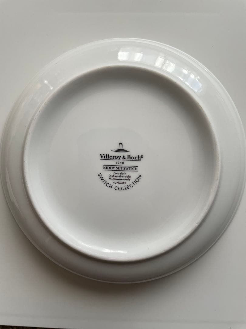 ビレロイ&ボッホ キディセット スイッチ マグカップ プレート 深皿 ゾウ