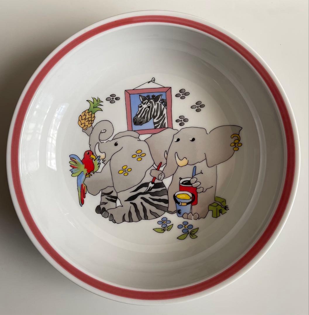 ビレロイ&ボッホ キディセット スイッチ マグカップ プレート 深皿 ゾウ