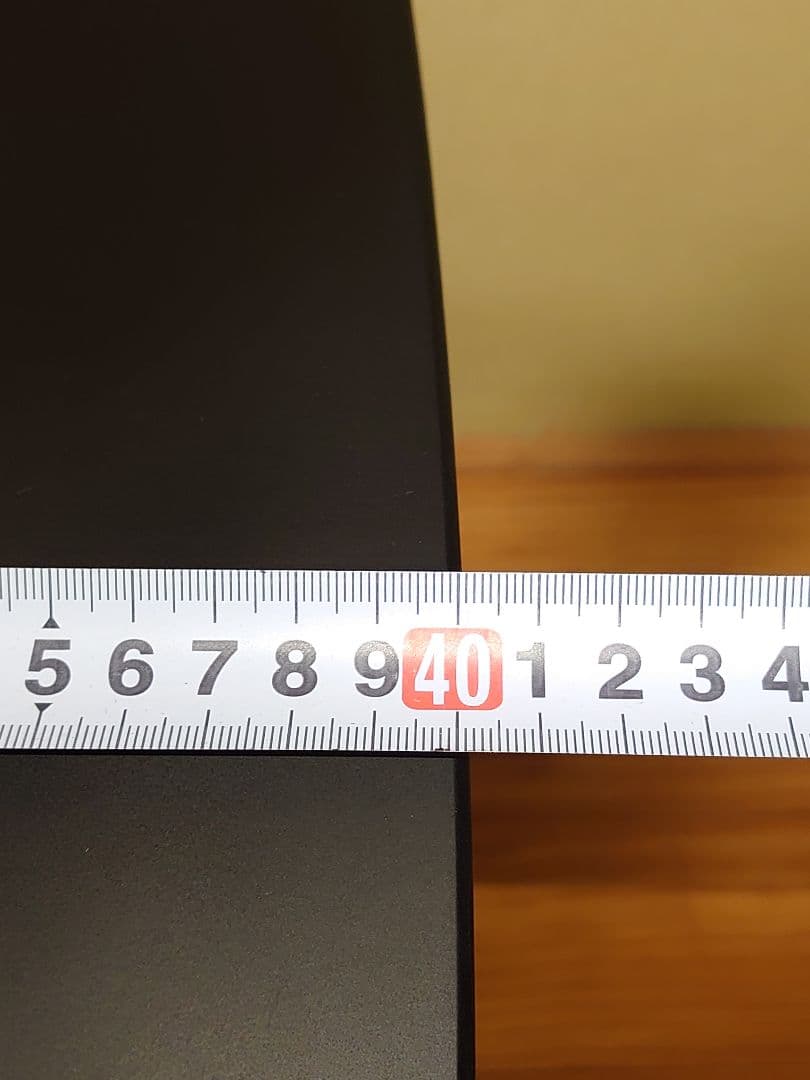 【累積117台目】１台用パチスロ実機の置き台（シンプルスタンド）★黒色に塗装済み