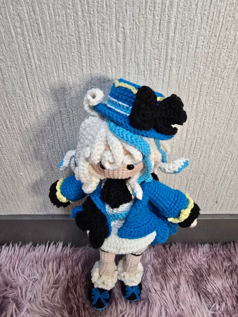 ​【ハンドメイド】原神 フリーナ あみぐるみ ぬいぐるみ 30cm