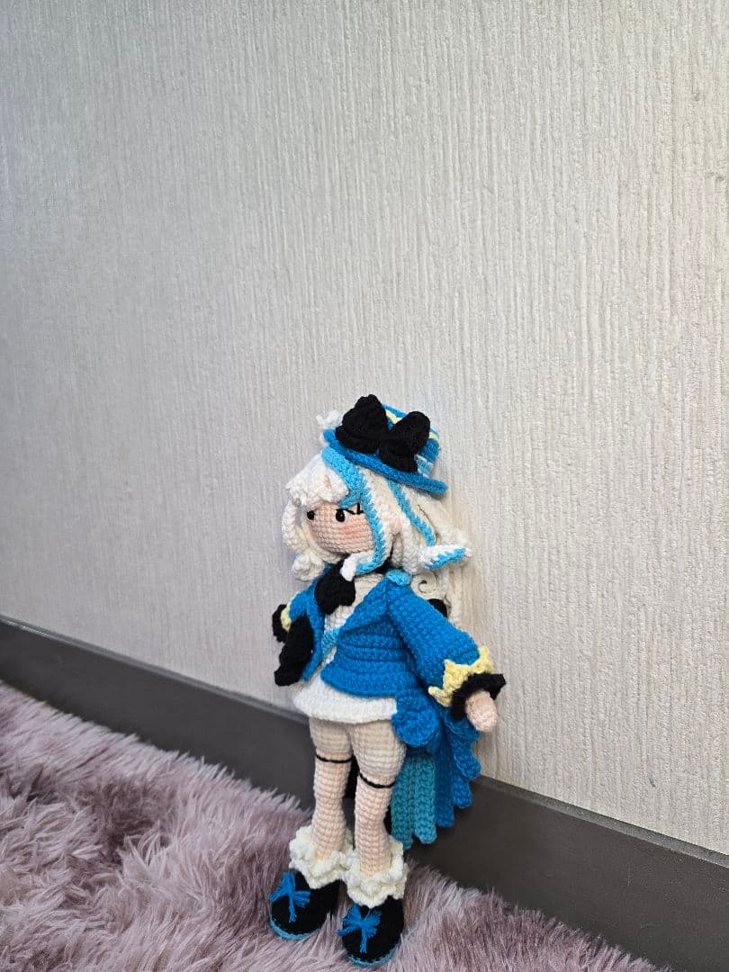 ​【ハンドメイド】原神 フリーナ あみぐるみ ぬいぐるみ 30cm