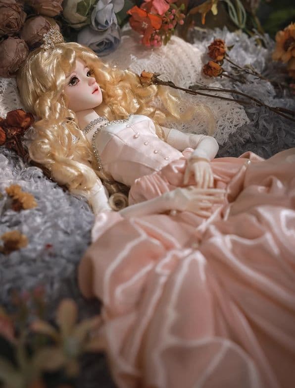 AX128 BJD 1/4 ドール本体 Ellie 球体関節人形 ハンドメイド