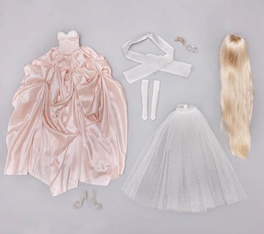 AX128 BJD 1/4 ドール本体 Ellie 球体関節人形 ハンドメイド