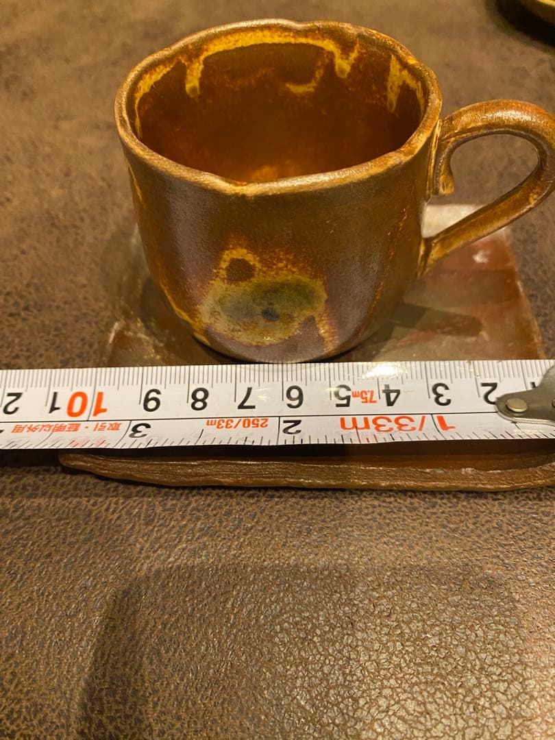 【備前焼】作家者コーヒーセット／和食器・伝統工芸・とても可愛いお品です！