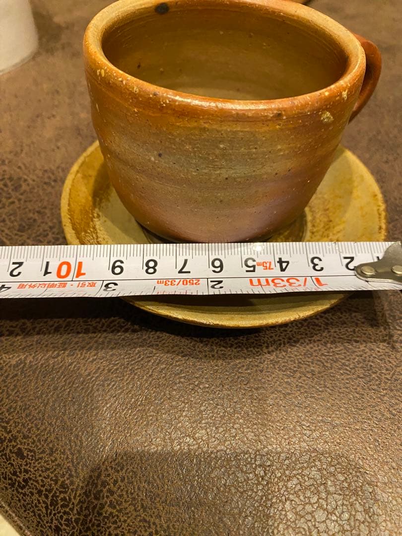 【備前焼】作家者コーヒーセット／和食器・伝統工芸・とても可愛いお品です！