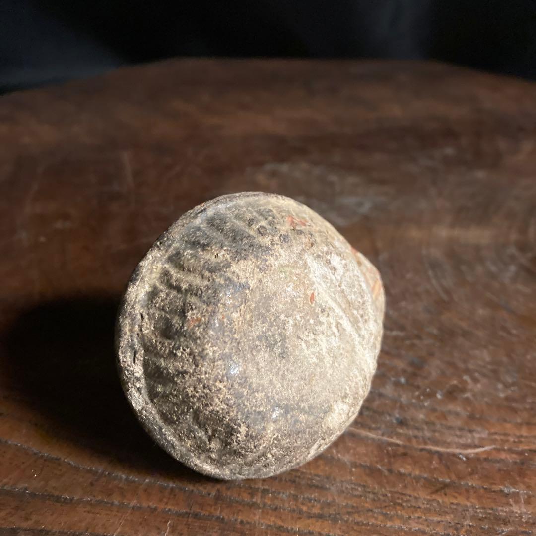 蒐集処分セール❗️【ギャラリー三益】古美術　宋代磁州窯　古赤絵水滴