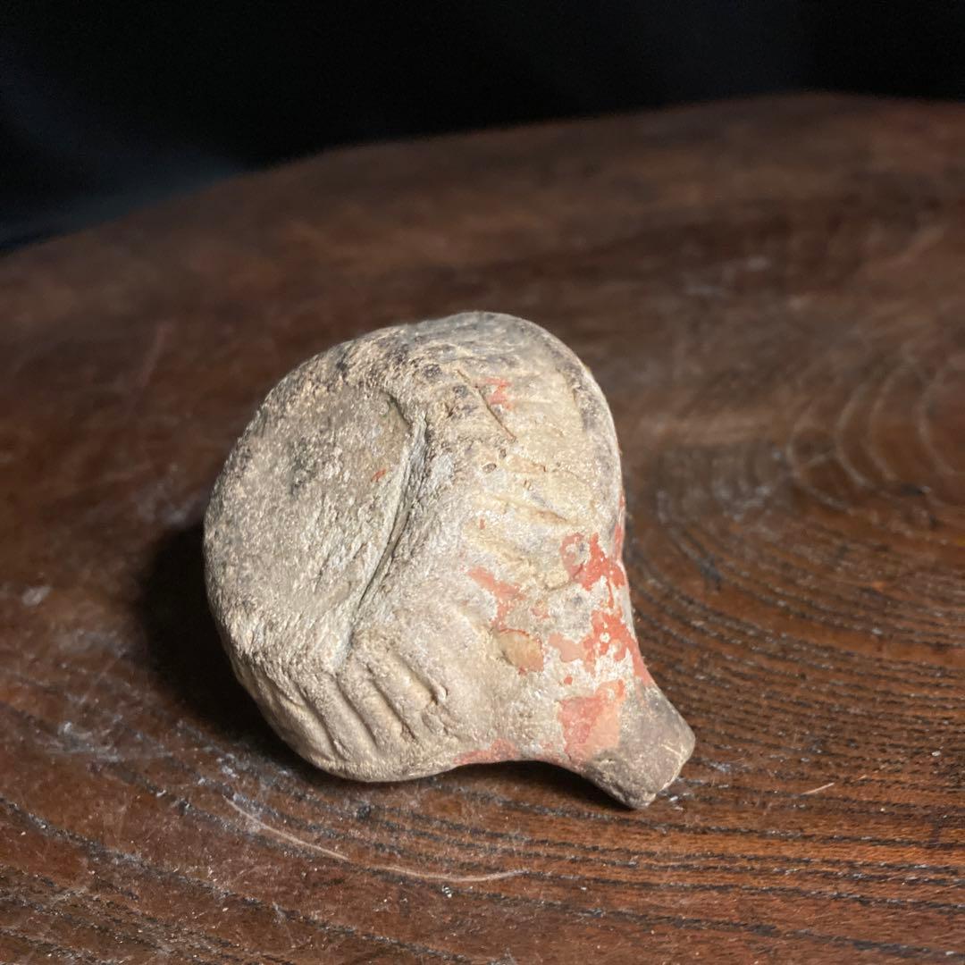 蒐集処分セール❗️【ギャラリー三益】古美術　宋代磁州窯　古赤絵水滴