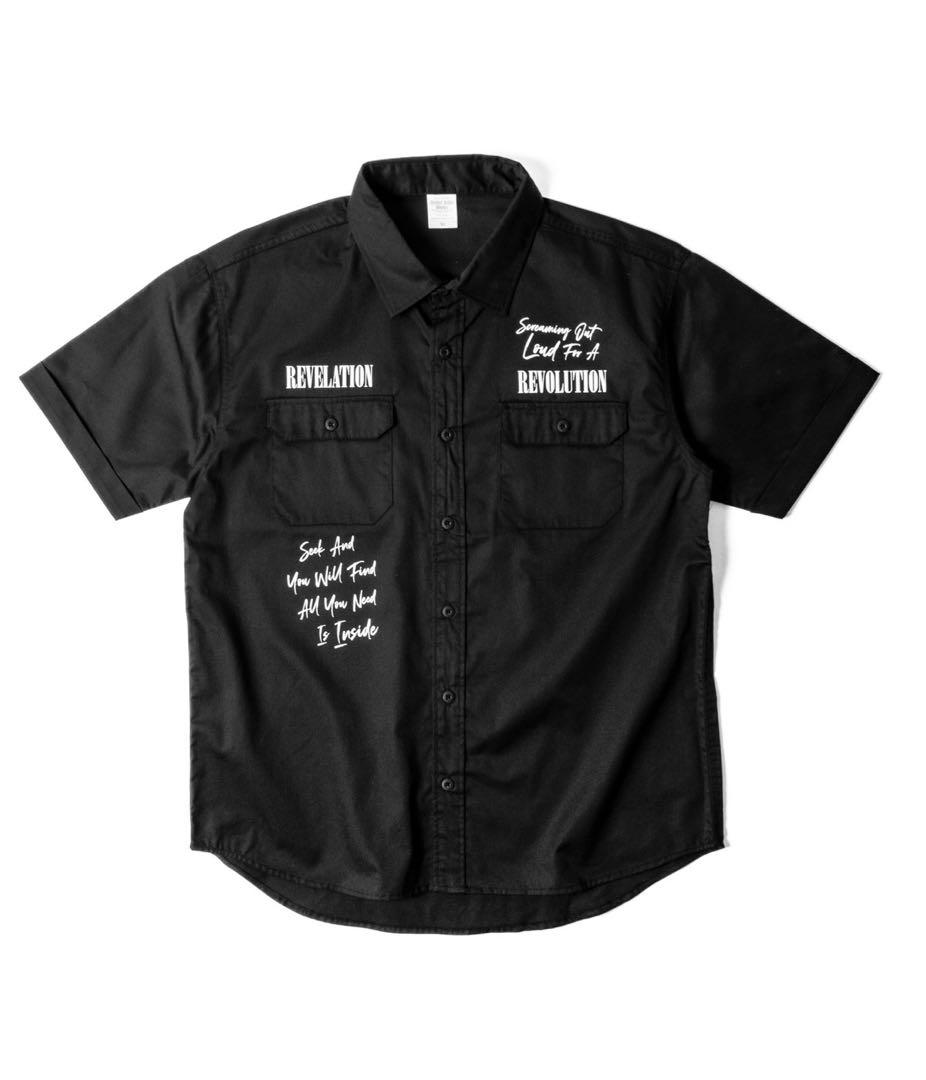 新品未使用 coldrain ワークシャツ XLサイズ