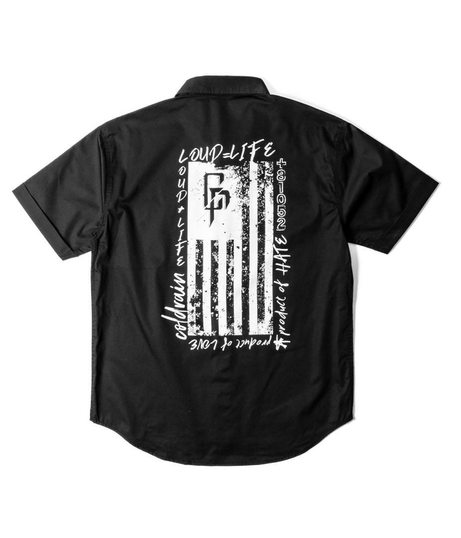 新品未使用 coldrain ワークシャツ XLサイズ